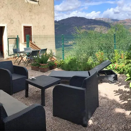 Appartement CASA NEPITA sur vue grandiose à Santa-Lucia-di-Tallano Extérieur photo