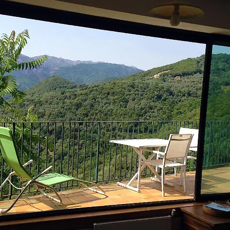 Appartement CASA NEPITA sur vue grandiose à Santa-Lucia-di-Tallano Extérieur photo